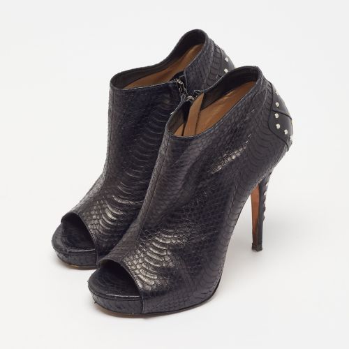 Cancealed Size 37.5 Python Leather Ankle Length Boots - Jimmy Choo - Modalova