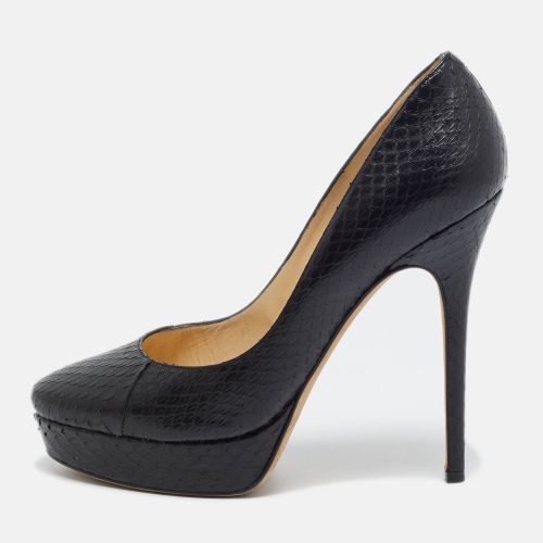 Cosmic Size 39 Python Leather Platform Pumps - Jimmy Choo - Modalova