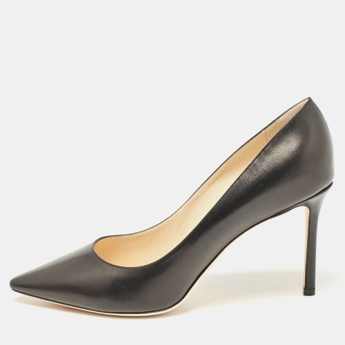 Jimmy Choo Black Leather Romy Pumps Size 41 - Jimmy Choo - Modalova