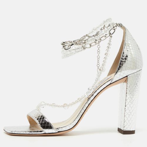 Embossed Snakeskin Neena Sandals Size 40 - Jimmy Choo - Modalova