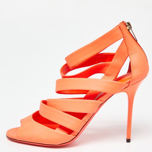 Jimmy Choo Neon Orange Dame Sandals Size 39 - Jimmy Choo - Modalova