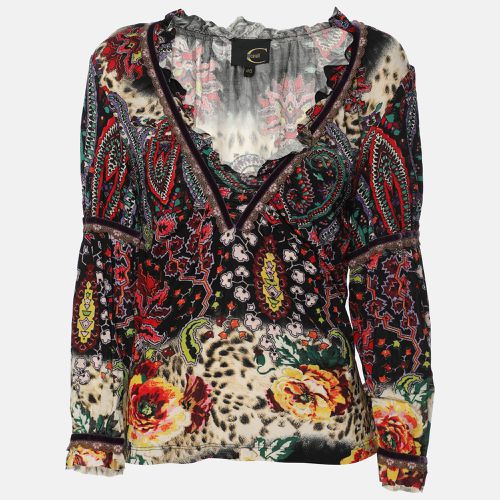 Just Cavalli Multicolor Viscose Blend Top L - Just Cavalli - Modalova