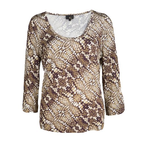 Just Cavalli Brown Animal Printed Knit Top L - Just Cavalli - Modalova