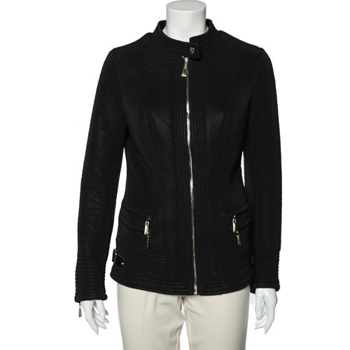 Just Cavalli Black Synthetic Quilted Jacket M - Just Cavalli - Modalova