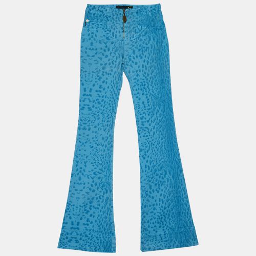 Just Cavalli Blue Animal Pattern Denim Slim Fit Denim S Waist 26" - Just Cavalli - Modalova