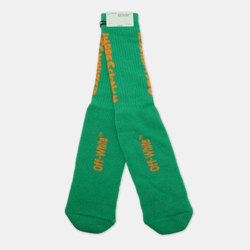 Bubble Front Cotton Socks One Size - Off-White - Modalova