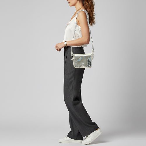 Binder Clip Mini Leather Shoulder Bag - Off-White - Modalova
