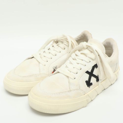 Off- Vulcanised Size 38 Canvas Sneakers - Off-White - Modalova
