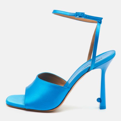 Lollipop Size 41 Satin Ankle Strap Sandals - Off-White - Modalova