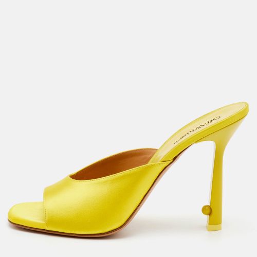 Pop Pearl Size 41 Satin Mules - Off-White - Modalova