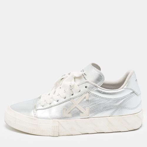 Vulcanized Size 38 Leather Lace Up Sneakers - Off-White - Modalova
