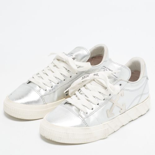 Vulcanized Size 38 Leather Lace Up Sneakers - Off-White - Modalova