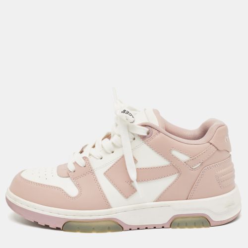 Off-White Pink/White Leather Out Of Office Sneakers Size 38 - Off-White - Modalova