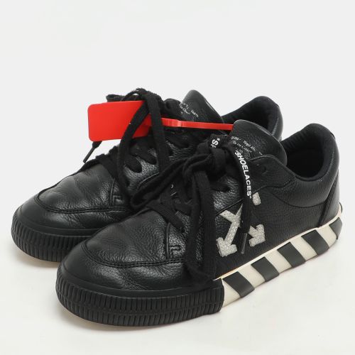 Leather Vulcanized Low Top Sneakers Size 37 - Off-White - Modalova
