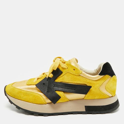 HG Runner Size 37 Fabric and Suede Low Top Sneakers - Off-White - Modalova