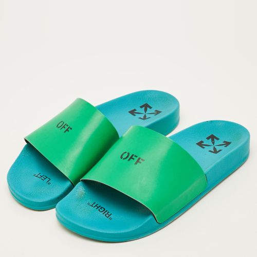 Size 38 Rubber Off Pool Slide Sandals - Off-White - Modalova
