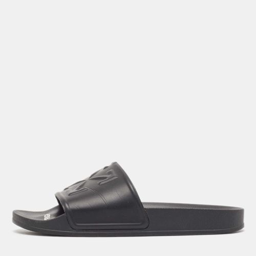 Off-White Black Rubber Arrow Pool Slides Size 41 - Off-White - Modalova