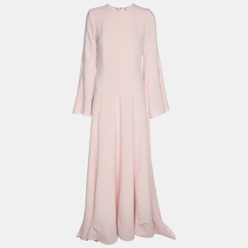 Oscar de la Renta Pink Jersey Long Dress M - Oscar de la Renta - Modalova
