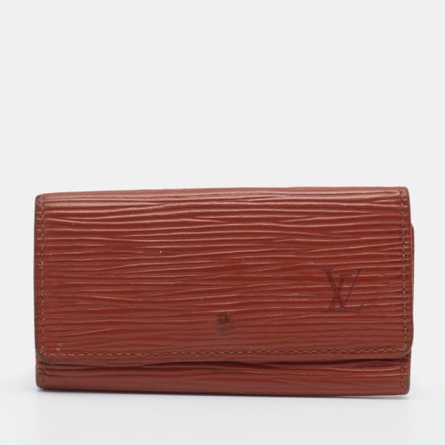 Louis Vuitton Brown Epi Leather 4 Key Holder - Louis Vuitton - Modalova