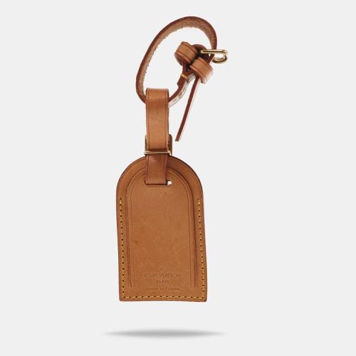 Vachetta Leather Luggage Name Tag & Strap Holder - Louis Vuitton - Modalova