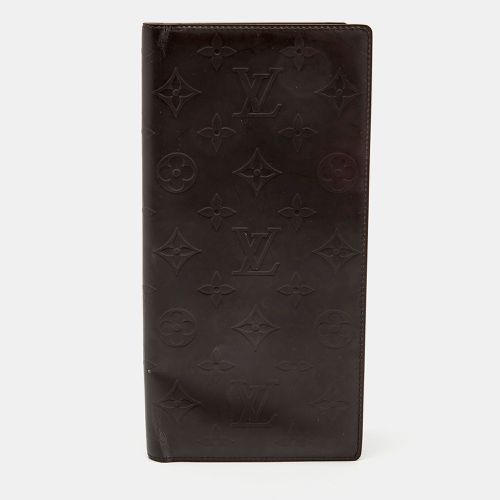 Louis Vuitton Dark Brown Monogram Matte Leather Bifold Wallet Organizer - Louis Vuitton - Modalova