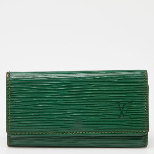 Louis Vuitton Borneo Green Epi Leather 4 Key Holder - Louis Vuitton - Modalova