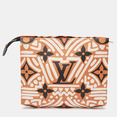 Louis Vuitton Cream/Caramel Monogram Giant Crafty Canvas Toiletry Pouch 26 - Louis Vuitton - Modalova