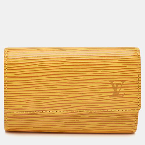 Louis Vuitton Tassil Yellow Epi Leather 6 Key Holder - Louis Vuitton - Modalova