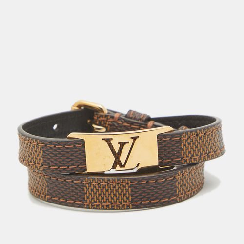 Louis Vuitton Sign It Canvas Gold Tone Bracelet - Louis Vuitton - Modalova