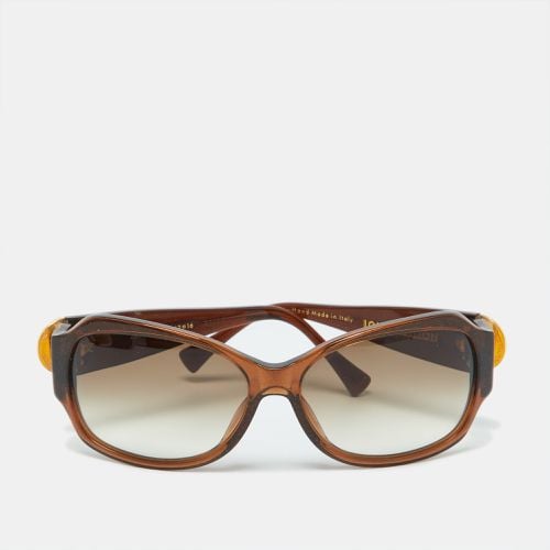 Louis Vuitton Glitter Brown/Brown Gradient Z0135W Ursula Strass Oversized Sunglasses - Louis Vuitton - Modalova