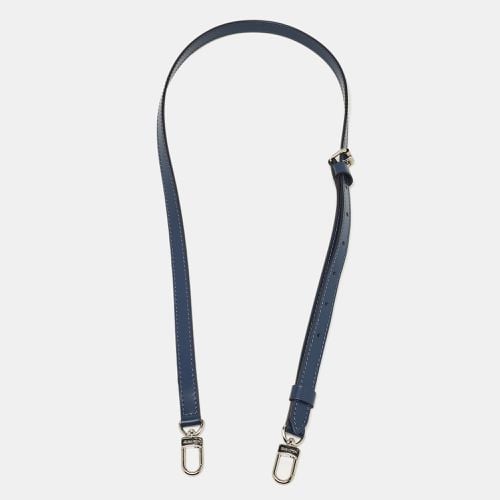 Louis Vuitton Navy Blue Leather Adjustable Shoulder Bag Strap - Louis Vuitton - Modalova