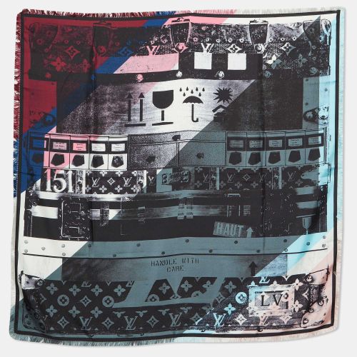 Informalle Print Silk Giant Scarf - Louis Vuitton - Modalova