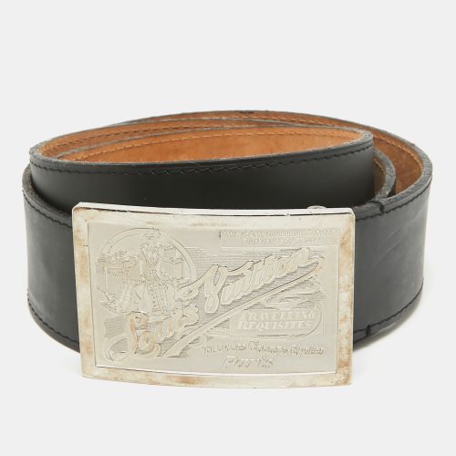 Louis Vuitton Black Leather Travelling Requisites Belt 95 CM - Louis Vuitton - Modalova