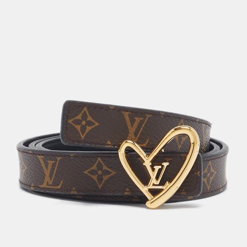 Louis Vuitton Monogram Canvas Fall in Love Heart Reversible Belt 80CM - Louis Vuitton - Modalova