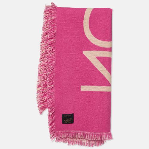 Rose Team Louis Wool & Cashmere Fringed Scarf - Louis Vuitton - Modalova