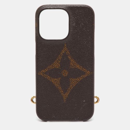 Reverse Monogram Giant Canvas Bumper on Strap iPhone Case - Louis Vuitton - Modalova