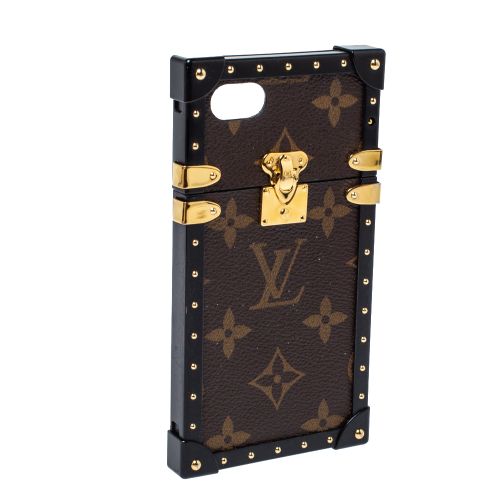 Monogram Canvas Eye Trunk iPhone 7 Case - Louis Vuitton - Modalova