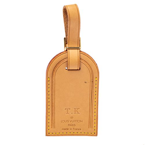 Vachetta Leather Luggage Name Tag - Louis Vuitton - Modalova