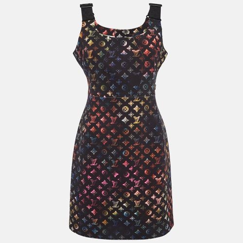 Louis Vuitton Black Neon Mahina Monogram Neoprene Fitted Dress M - Louis Vuitton - Modalova