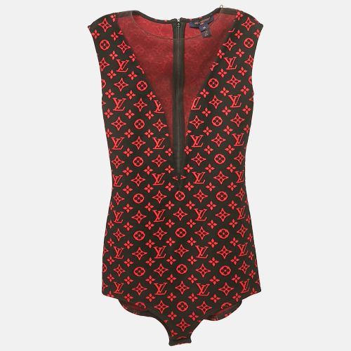 Louis Vuitton Black LV Jacquard Knit Bodysuit S - Louis Vuitton - Modalova