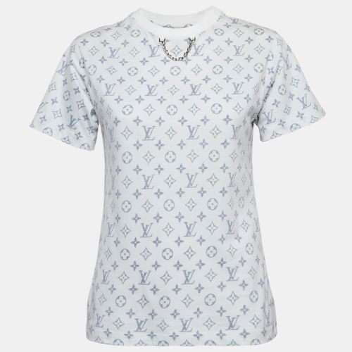 Louis Vuitton White Monogram Jersey T-Shirt XS - Louis Vuitton - Modalova