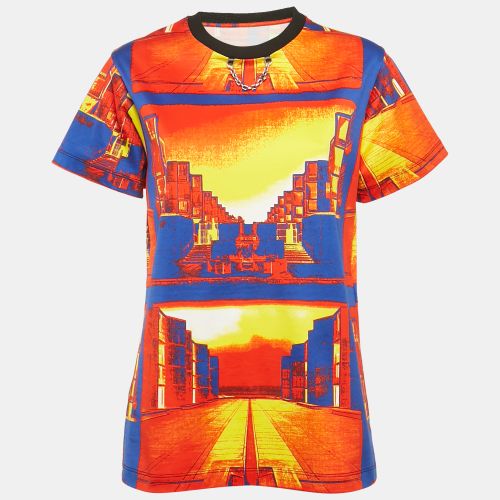 Louis Vuitton Multicolor Printed Cotton Crew Neck T-Shirt L - Louis Vuitton - Modalova
