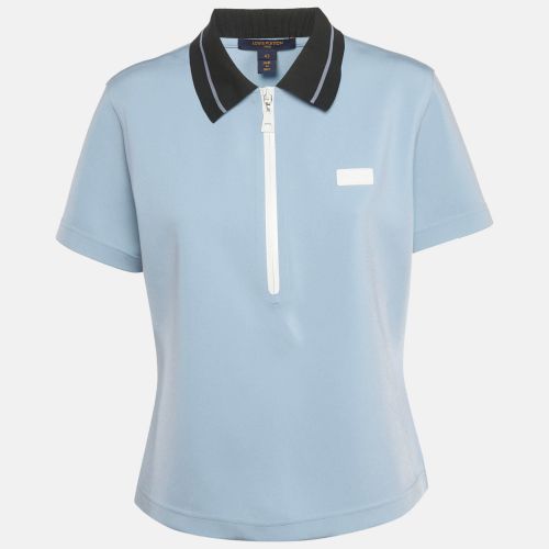 Louis Vuitton Blue LV Match Neoprene Polo T-Shirt L - Louis Vuitton - Modalova