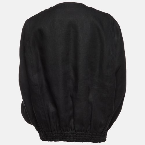 Linen Blend Cape Zip-Up Jacket M - Louis Vuitton - Modalova