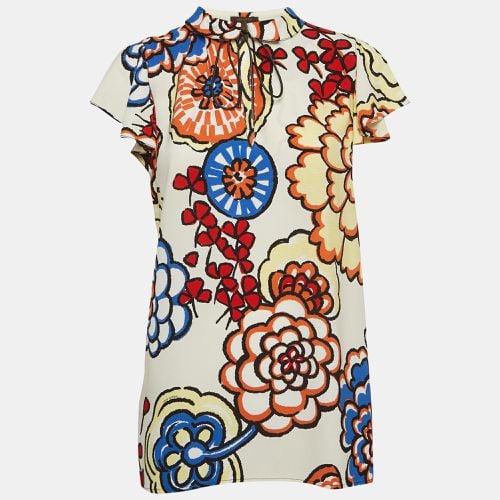 Printed Crepe Top L - Louis Vuitton - Modalova