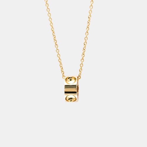 Louis Vuitton 18k Pink Gold Empreinte No Stone Necklace - Louis Vuitton - Modalova