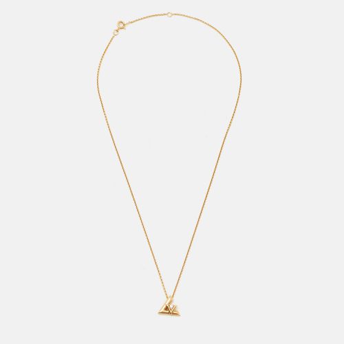 Louis Vuitton LV Volt Diamond 18k Yellow Gold Necklace - Louis Vuitton - Modalova