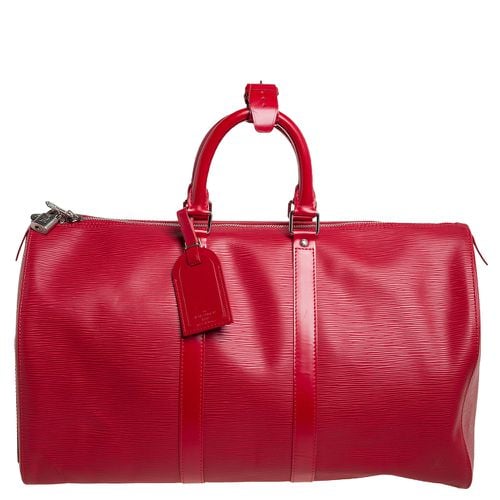 Louis Vuitton Red Epi Leather Keepall 45 - Louis Vuitton - Modalova