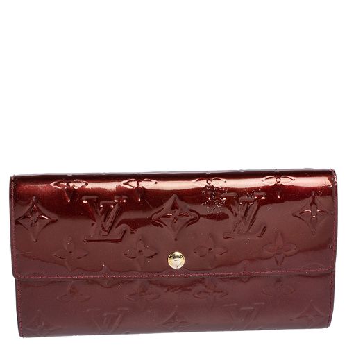 Louis Vuitton Rouge Fauviste Monogram Vernis Sarah Wallet - Louis Vuitton - Modalova