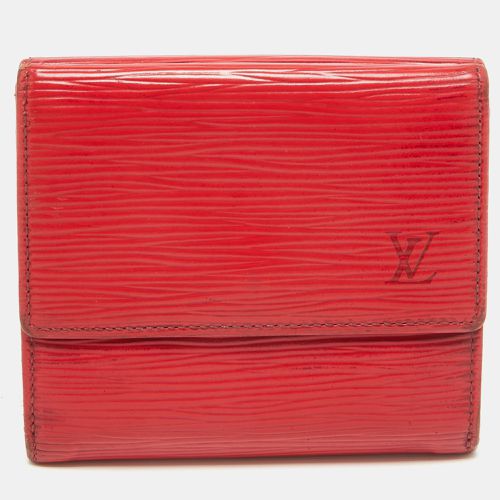 Louis Vuitton Red Epi Leather Elise Wallet - Louis Vuitton - Modalova